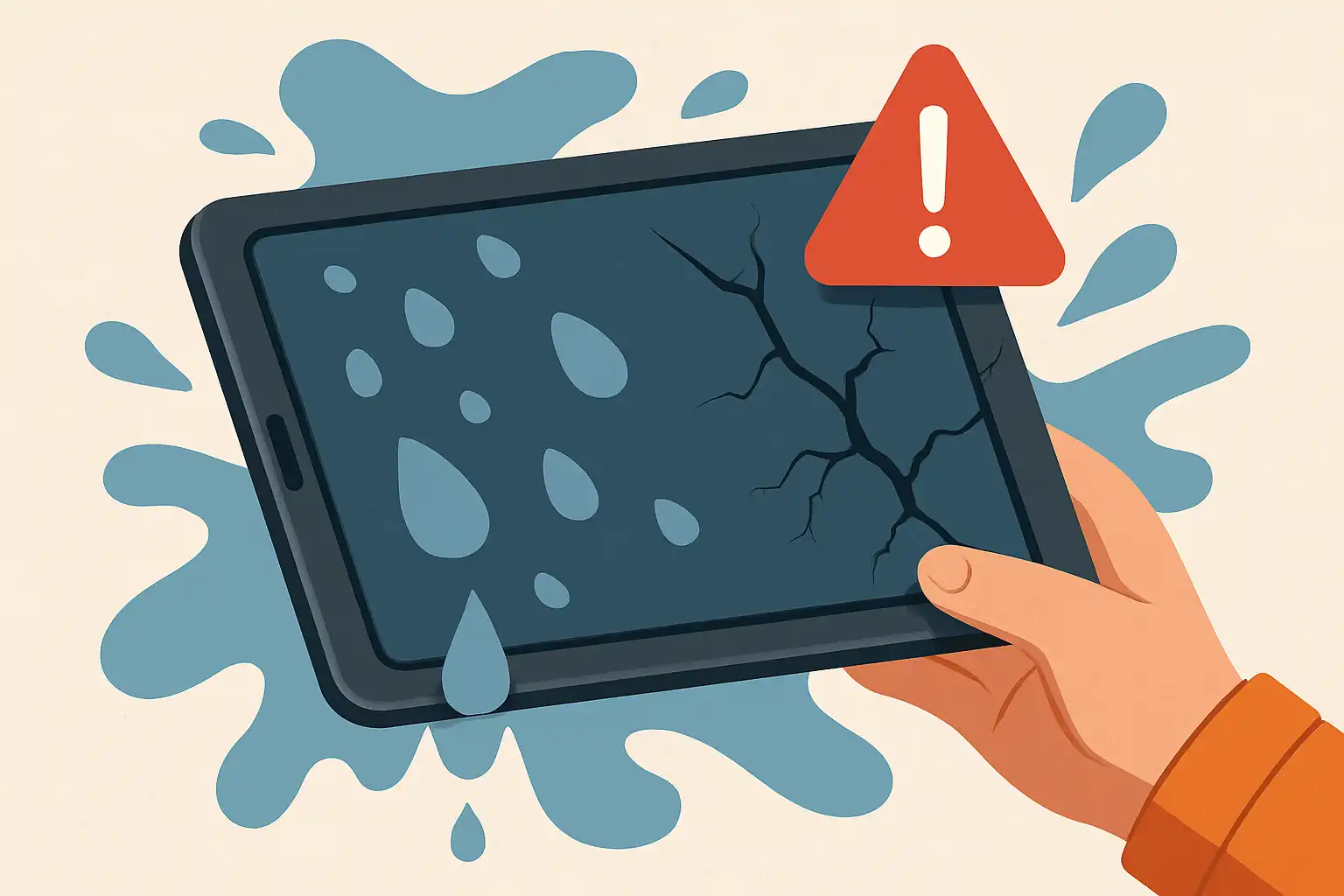 Hoe herken en herstel je waterschade aan je tablet: directe stappen om gegevens te redden en verdere schade te voorkomen