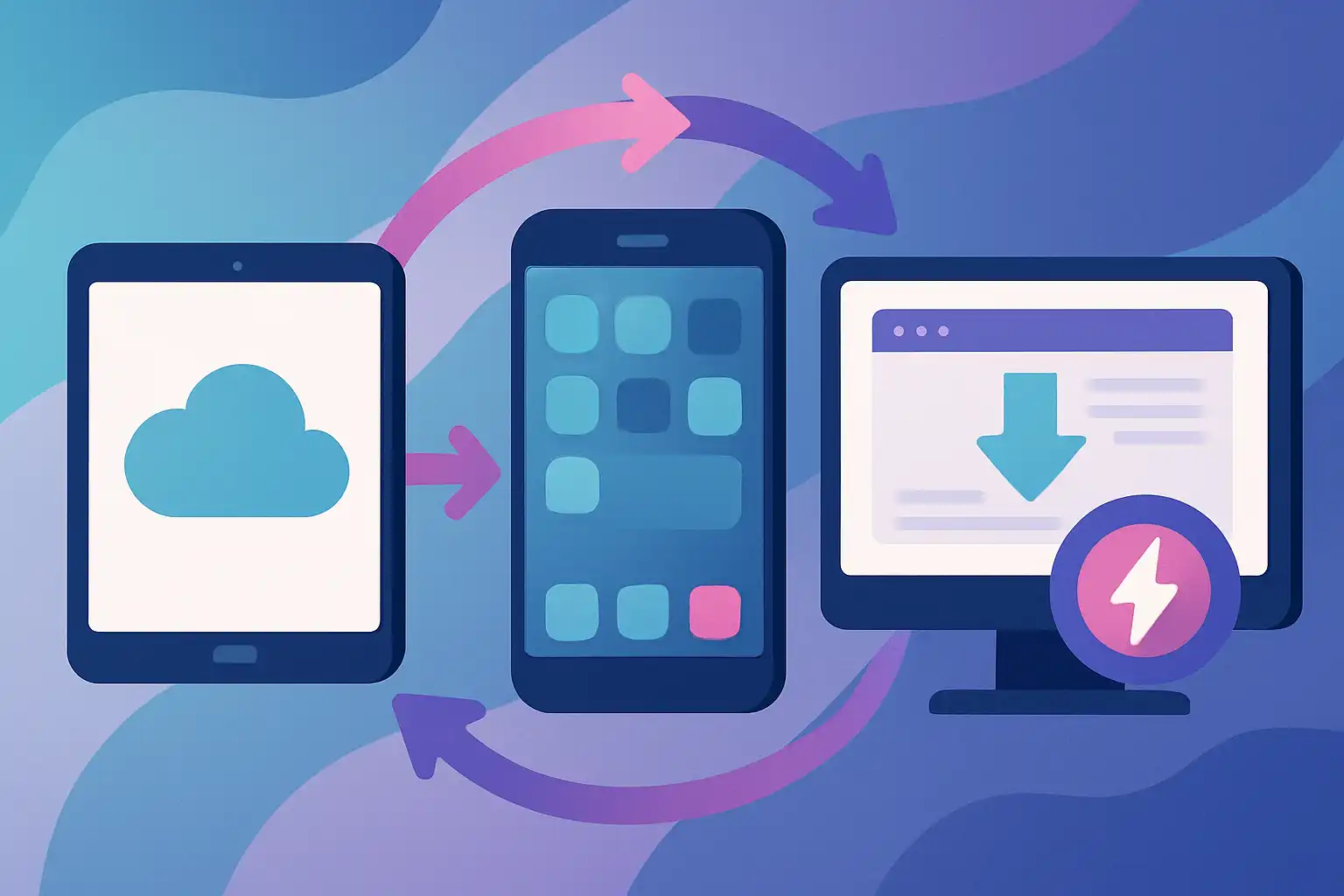 Maak je tablet onmisbaar: naadloze synchronisatie en hand-off tussen tablet, telefoon en pc