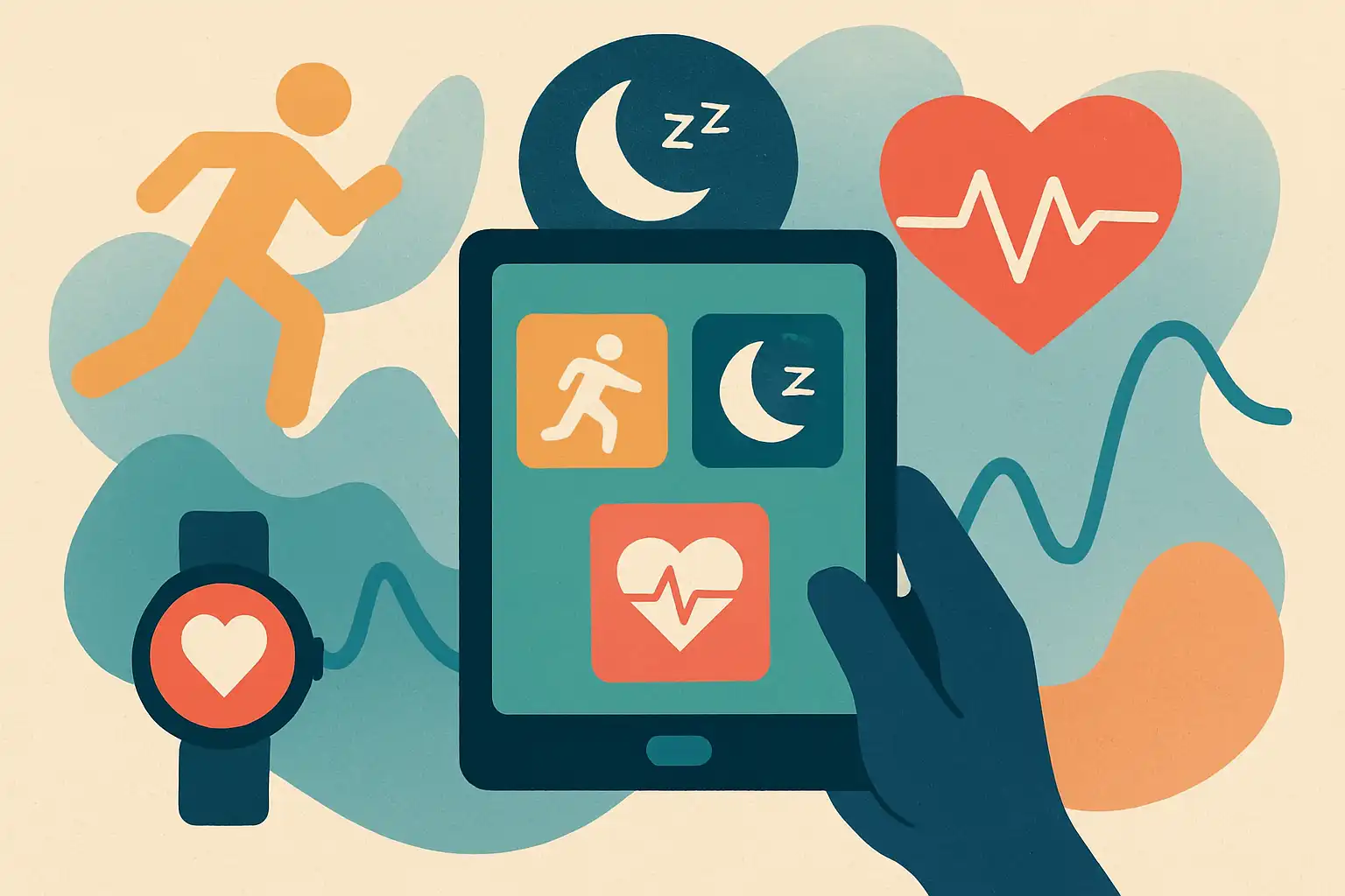 Maak van je tablet een persoonlijke gezondheidscoach: trainen, slaap en hartslag bijhouden