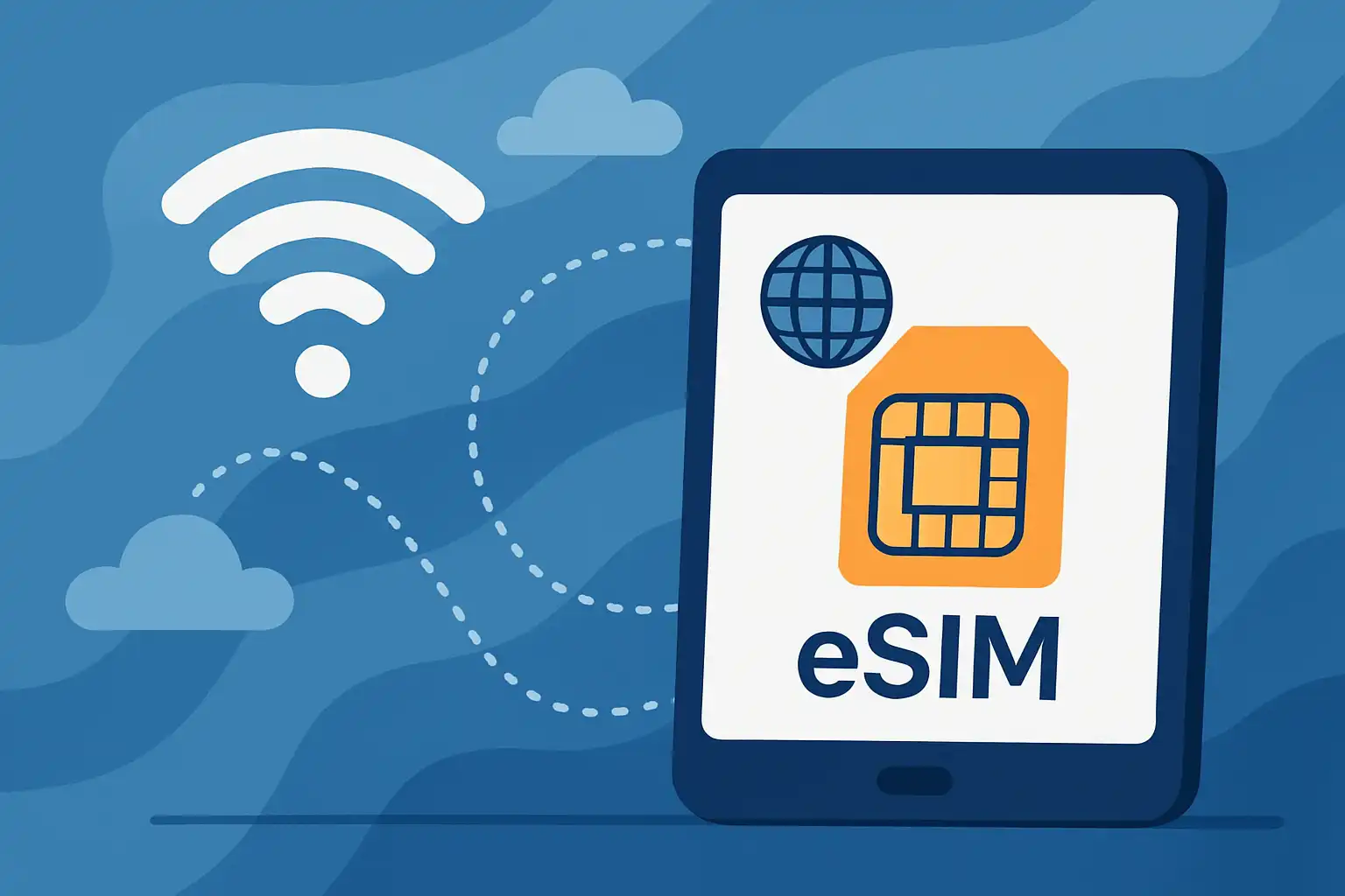 Overal online met e-sim: zo activeer je virtuele data-abonnementen op je tablet