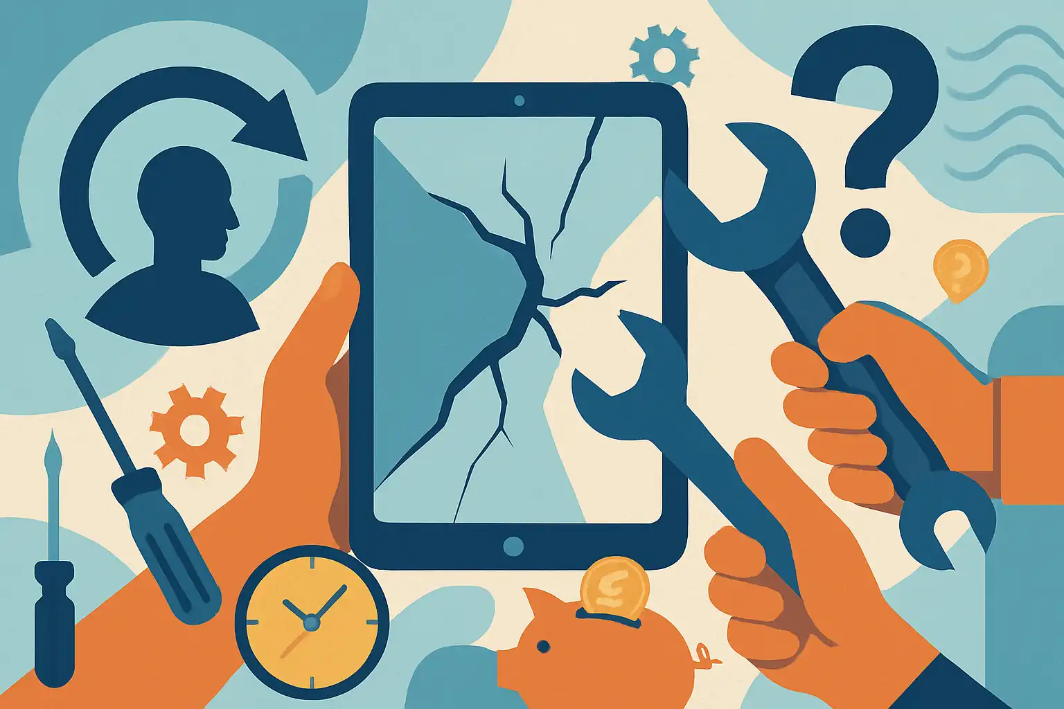 Repareer je tablet zelf of laat je het doen: praktische tips om tijd en geld te besparen