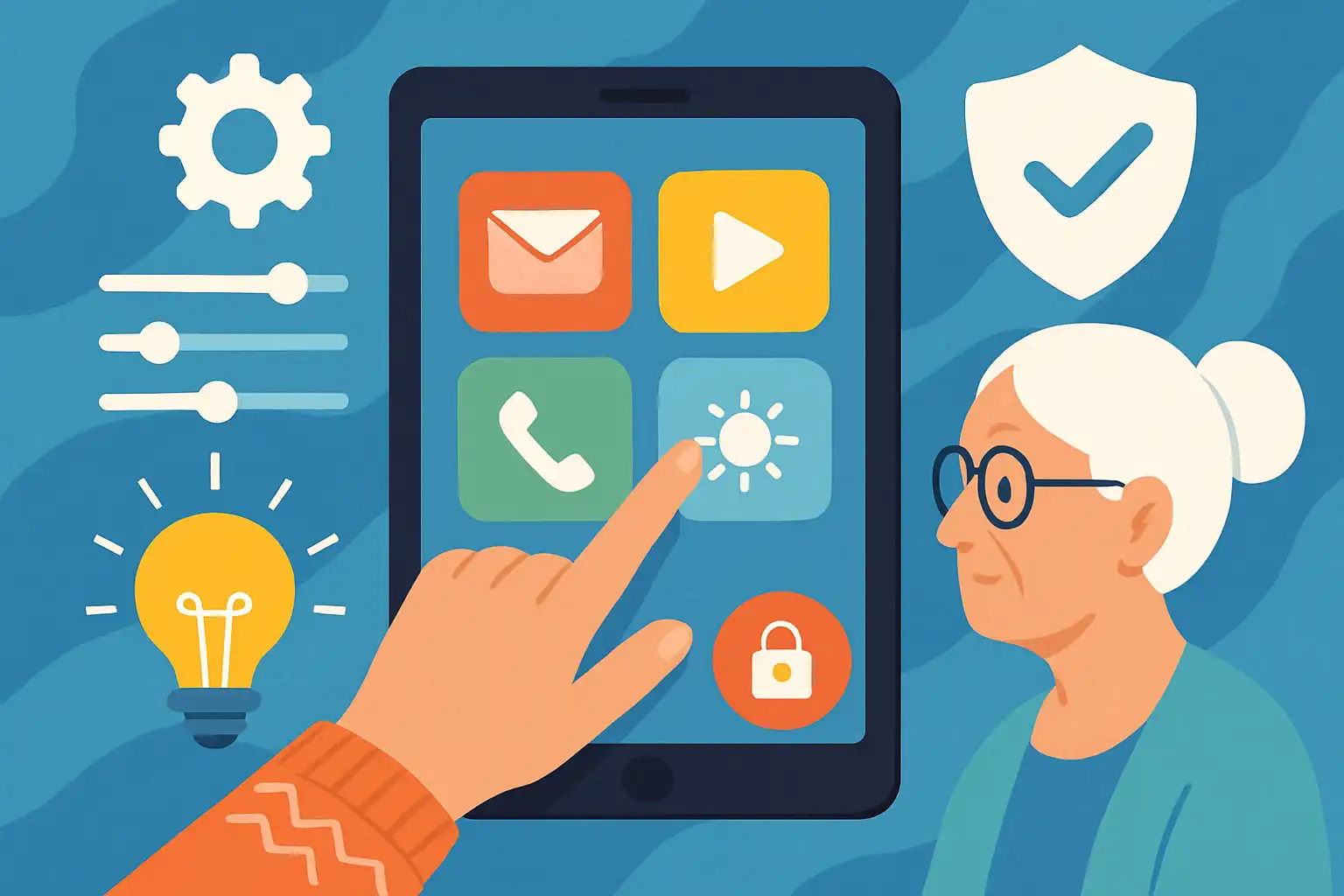 Tablets voor senioren: eenvoudige instellingen, must-have apps en tips voor veilig gebruik