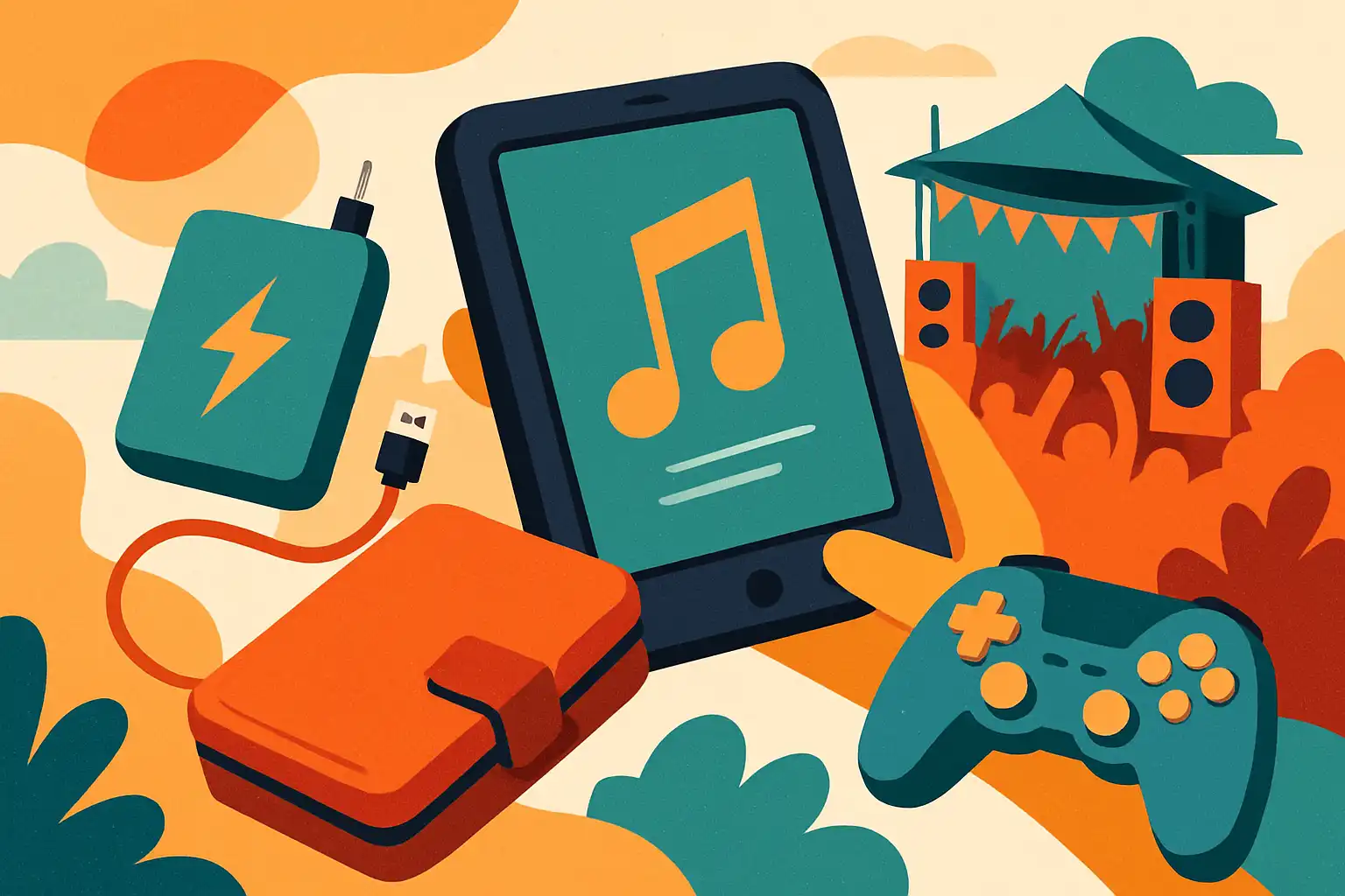 Zo maak je je tablet festivalproof: power, bescherming en offline entertainment