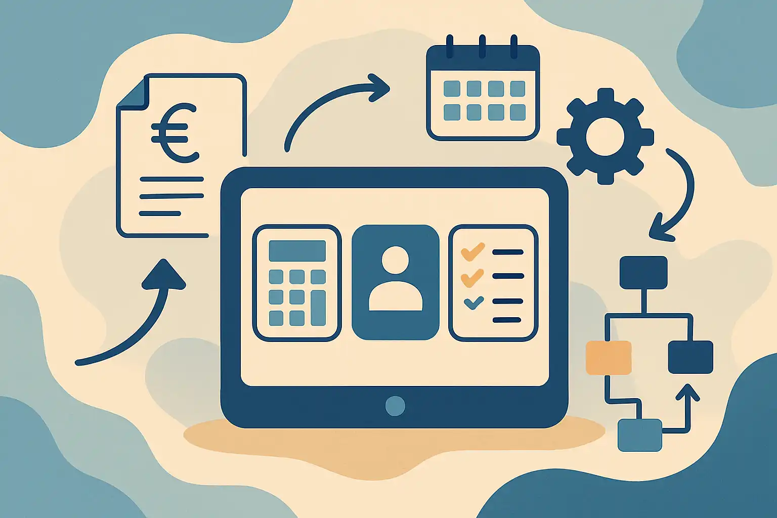 Zo richt je je tablet in als mobiel kantoor: factureren, klantbeheer en efficiënte workflows