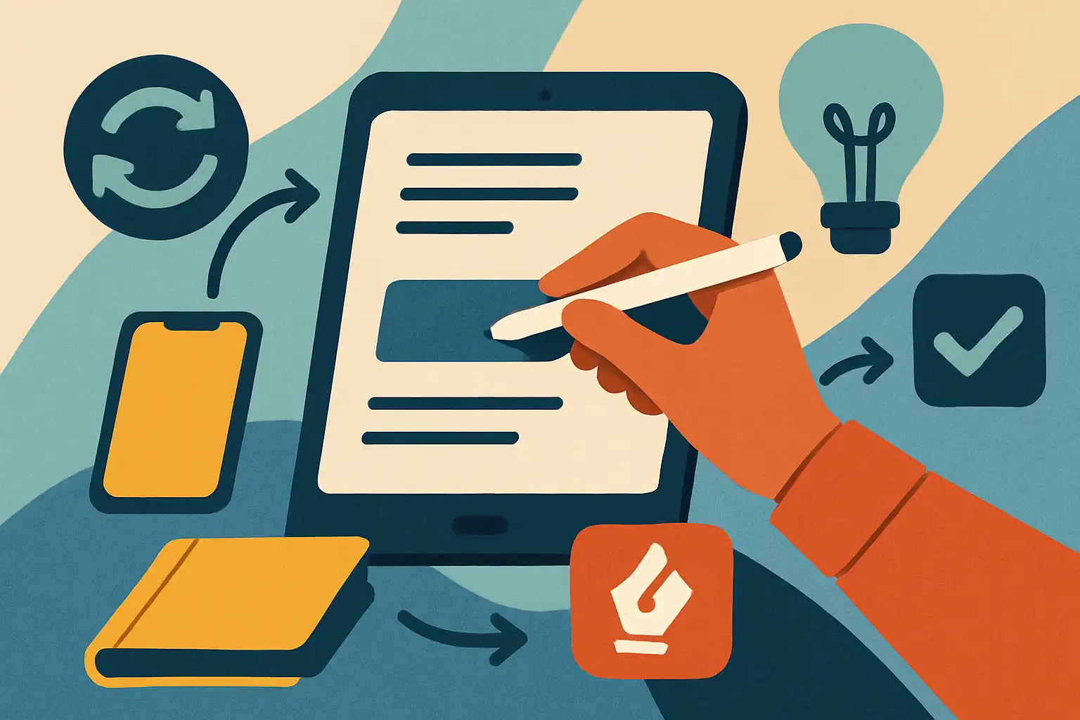 Zo schrijf je sneller en beter op je tablet: workflows, apps en onverwachte hacks