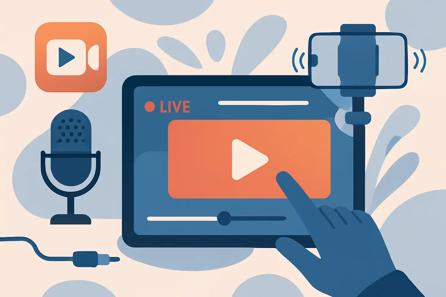 Zo stream je professionele live-uitzendingen vanaf je tablet: apps, audio en stabiliteitstips