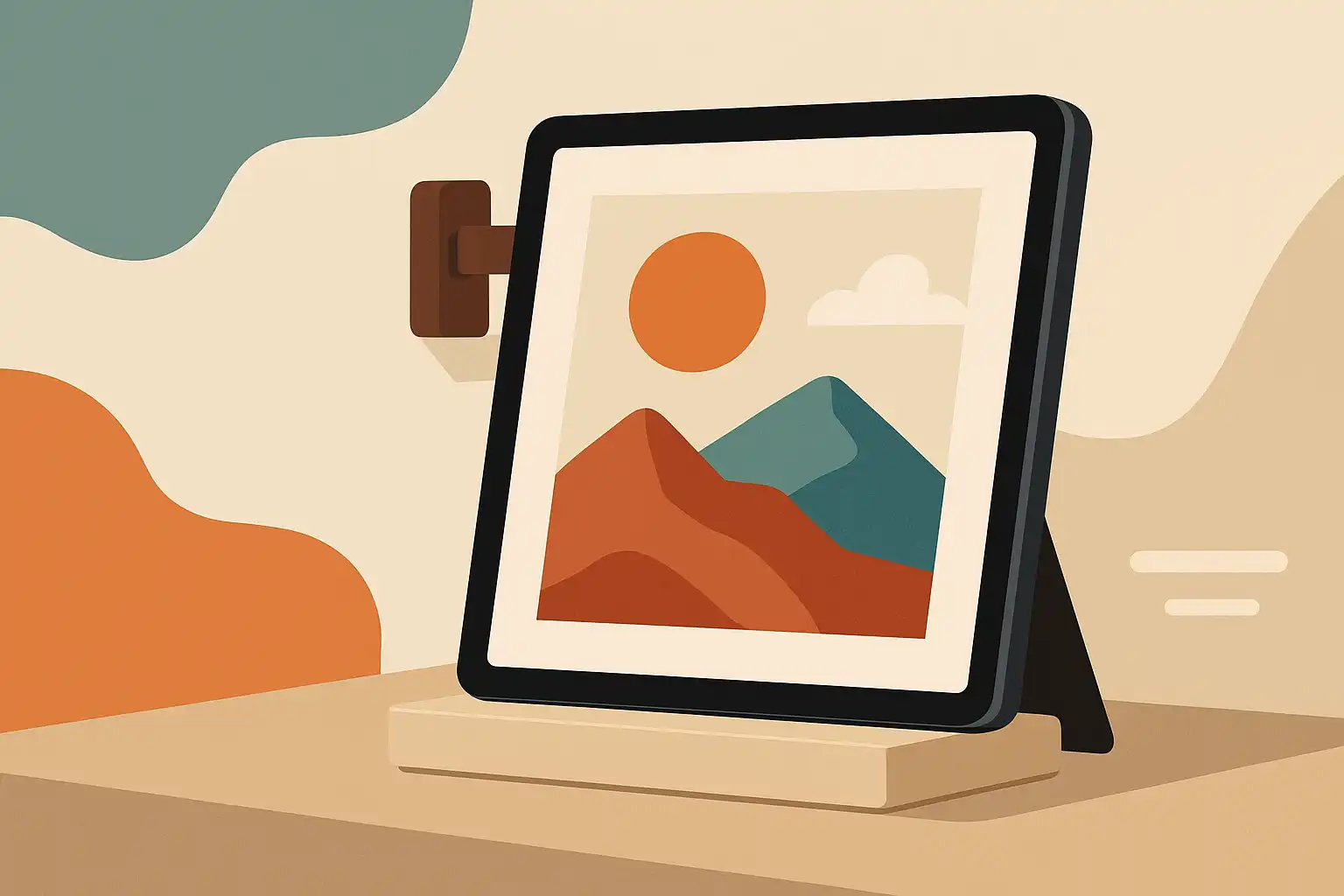 Zo verander je je tablet in een stijlvolle digitale fotolijst: apps, mounts en burn-in-hacks