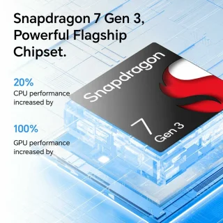 HONOR Pad 10 Grijs - 12,1" - 8+256 GB - Snapdragon 7 Gen 3 - 10100 mAh - 6 luidsprekers- MagicOS 9.0
