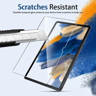 Samsung Galaxy Tab A8 (2021) - 64GB - Wifi - 10.5 inch - Pink Gold + Tri-fold smart hoes + Screenprotector tempered glass