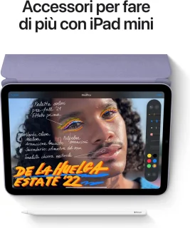 Apple iPad mini 5G TD-LTE & FDD-LTE 64 GB 21,1 cm (8.3") 4 GB Wi-Fi 6 (802.11ax) iPadOS 15 Paars