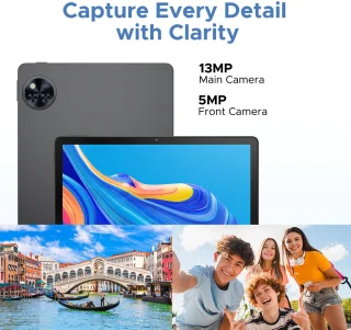 DOOGEE U11 Pro Tablet met toetsenbord Android 15,11 "+90Hz 30Go+256Go,Batterij 8580mAh,Unisoc T7200,Tablet tactieel 5G,Zwart