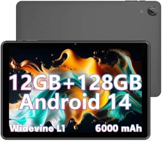 10 inch Android tablet met octa core processor, 12GB RAM en 128GB opslag