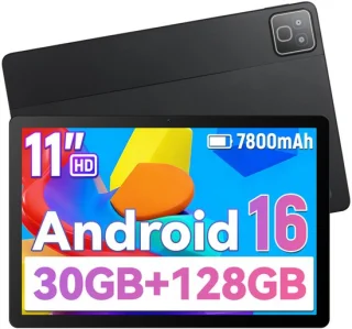 11 inch Android-tablet 128GB Zwart