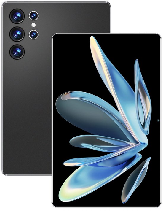 2025 10,36-Inch Android Tablet 16GB RAM 1TB ROM Zwart