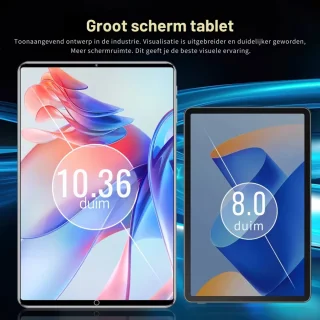 2025 5G Tablet 10.36 inch Android 12GB 256GB Silver