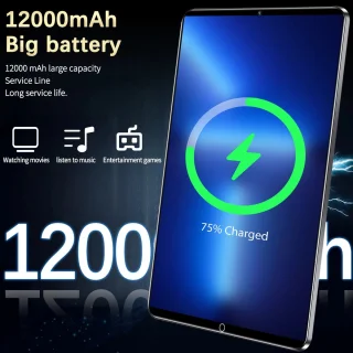 2025 5G Tablet 10.36 inch Android 12GB 256GB Silver