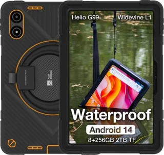 AGM PAD P2 Active 10.9" 4G Tablet Grijs 256GB 8GB Android 14