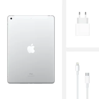Apple iPad 10.2 (2020) WiFi + 4G 128GB Zilver