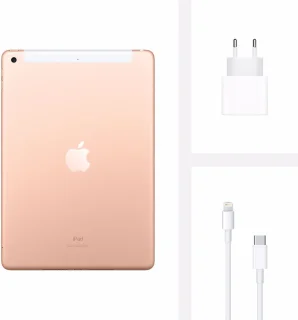 Apple iPad 10.2 2020 WiFi + 4G 32GB Goud