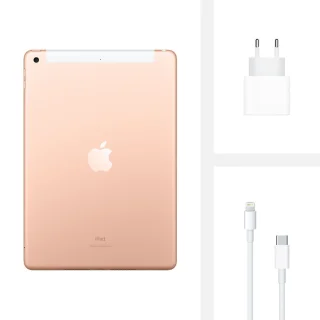 Apple iPad 10.2 2020 WiFi + 4G 32GB Goud