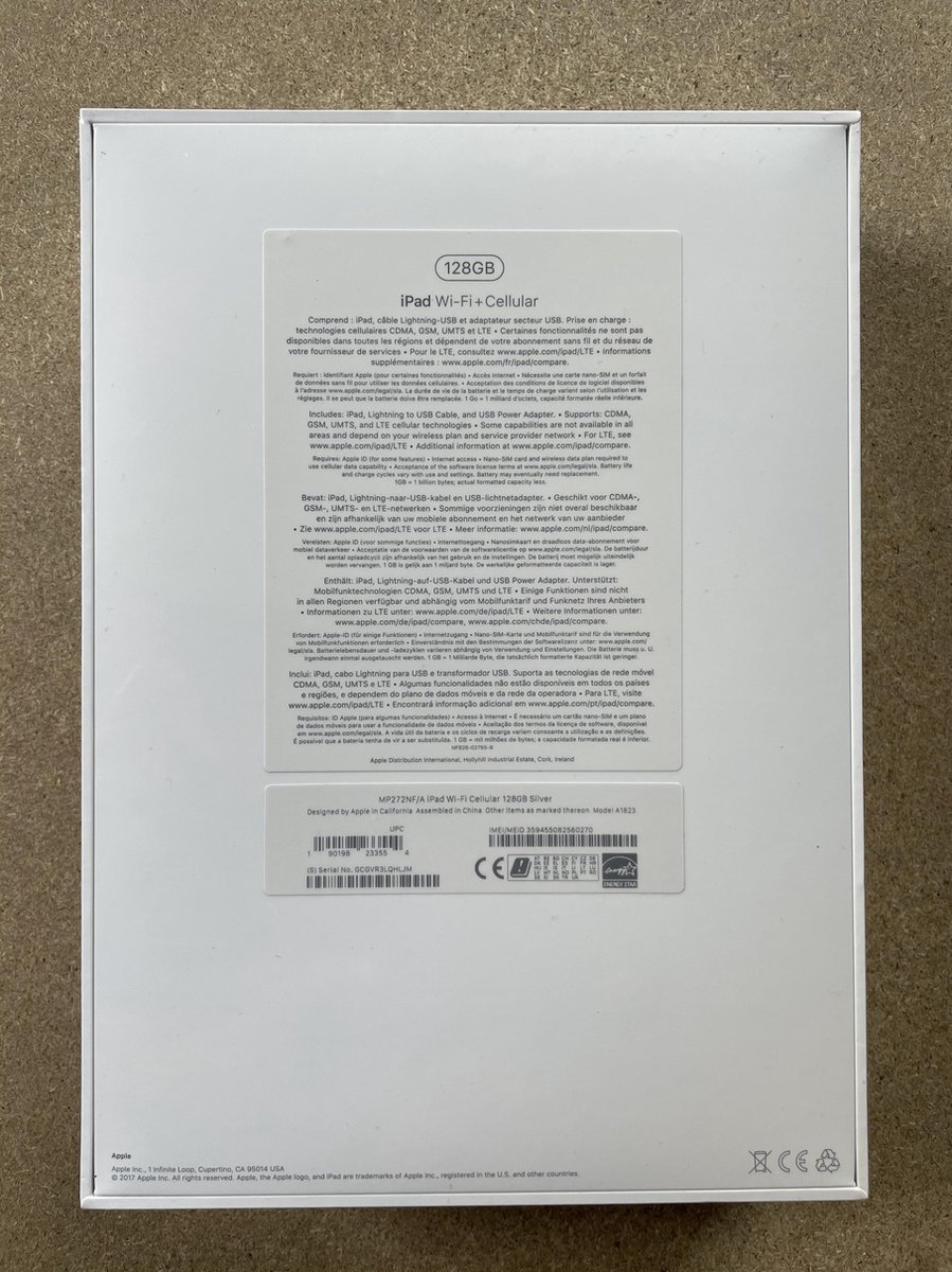 Wat vinden we goed aan de Apple iPad 2017 9.7" WiFi + Cellular 128GB Zilver