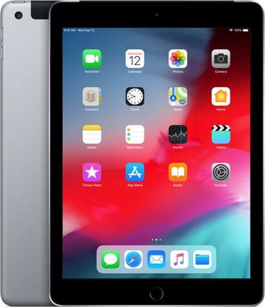 Apple iPad 2018 9.7 inch WiFi 4G 32GB Spacegrijs