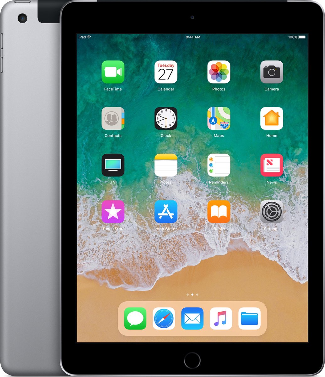 Apple iPad 2018 9.7 inch WiFi 4G 32GB Spacegrijs