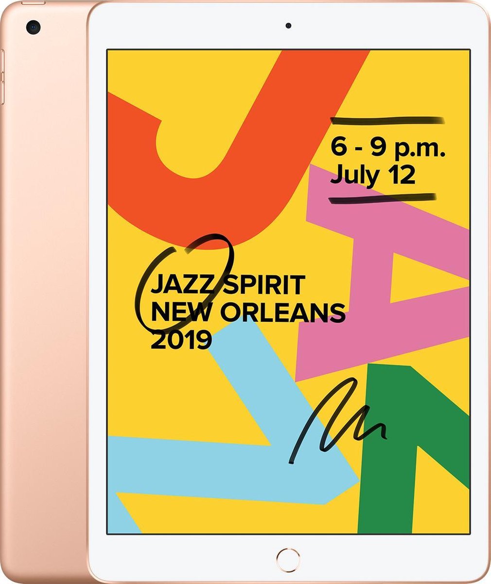 De Apple iPad 2019 10.2 inch 128GB Spacegrijs WiFi + 4G in één oogopslag