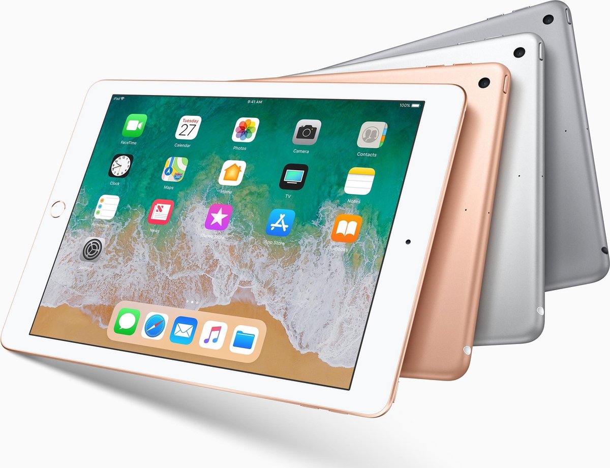 Apple iPad 9.7 inch 2018 WiFi 128GB Zilver