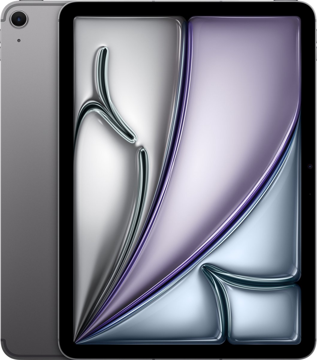 De Apple iPad Air 6 11 inch 256GB WiFi + 5G Spacegrijs in één oogopslag