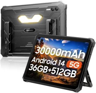 Blackview Active 10 Pro 5G Outdoor Tablet 11" 36GB 512GB Zwart