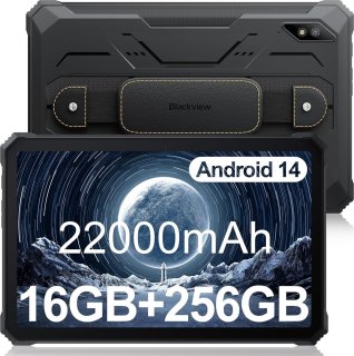 Blackview Active 8 Pro Tablet 16GB 256GB Dual SIM Zwart