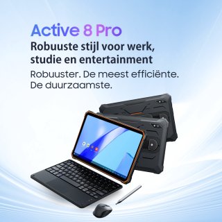 Blackview Active 8 Pro Tablet 16GB 256GB Dual SIM Zwart