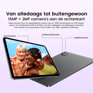 Blackview LINK8 Tablet 12.7 inch Blauw
