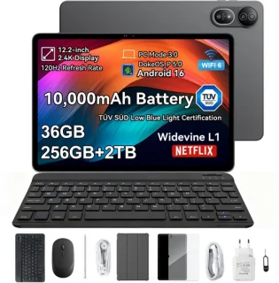 Blackview MEGA 12 Tablet - Grijs