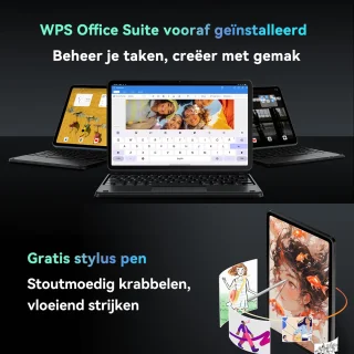 Blackview Mega 2 Tablet 12 Inch 4G LTE Grijs