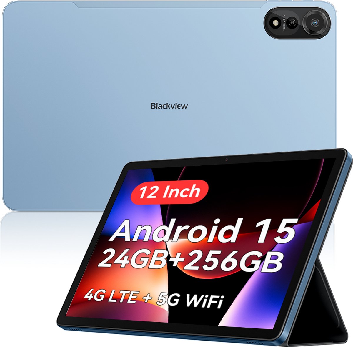Wat vinden we goed aan de Blackview MEGA 2 Tablet 12 Inch 4G LTE+WiFi Blauw 24GB 256GB