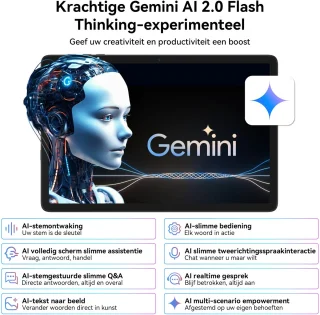 Blackview T20 Tablet 10.1" met Toetsenbord en Accessoires
