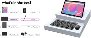 Blackview T20 Tablet 10.1" met Toetsenbord en Accessoires