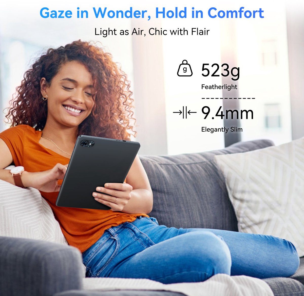 Wat vinden we goed aan de Blackview T20 Tablet 24GB RAM 256GB ROM Met Toetsenbord Grijs