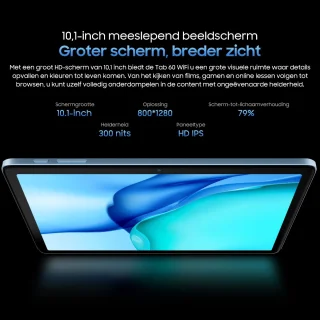 Blackview Tab 60 WiFi Android 14 Tablet 12GB 128GB Grijs