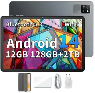 Blackview Tab 60 WiFi Android 14 Tablet 12GB 128GB Grijs