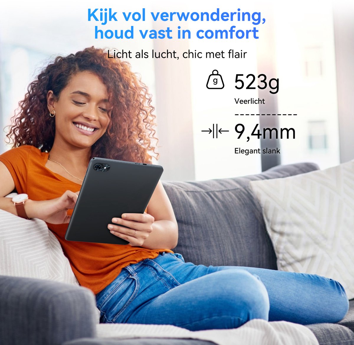 Wat vinden we goed aan de Blackview Tabwee T80 Gemini 10,5" Tablet 18GB RAM 128GB Grijs