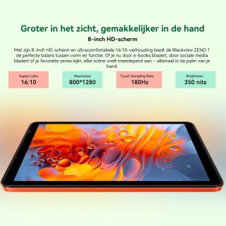 Wat vinden we goed aan de Blackview ZENO1 Tablet