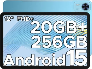 DOOGEE T36 12 inch tablet Blauw