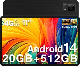 DOOGEE T40 Tablet 11" Zwart