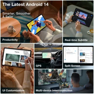 DOOGEE T40 Tablet 11" Zwart