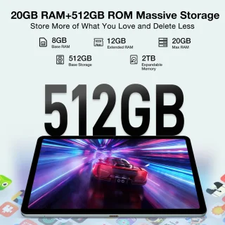 DOOGEE T40 Tablet 11" Zwart