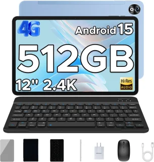 Doogee T40 tablet met toetsenbord