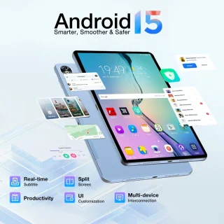 Doogee T40 tablet met toetsenbord